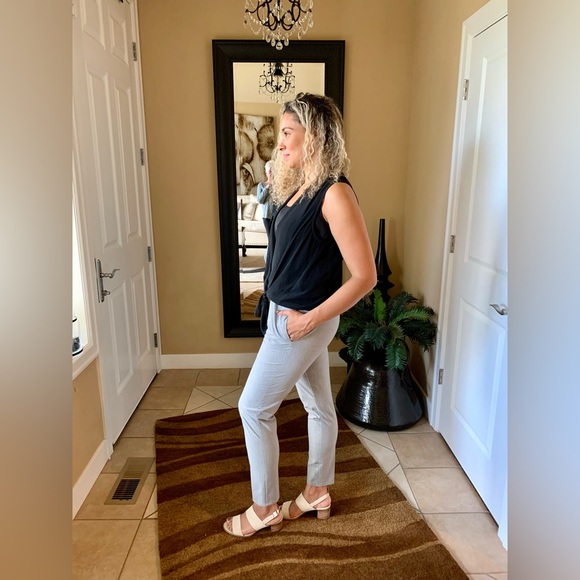 LN ZARA TRAFALUC COLLECTION PANT.  DARLING PULL ON, NO-TWIST ELASTIC WAISTBAND - Picture 3 of 5